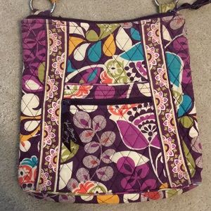 Vera Bradley Hipster Crossbody 💜 Plum Crazy
